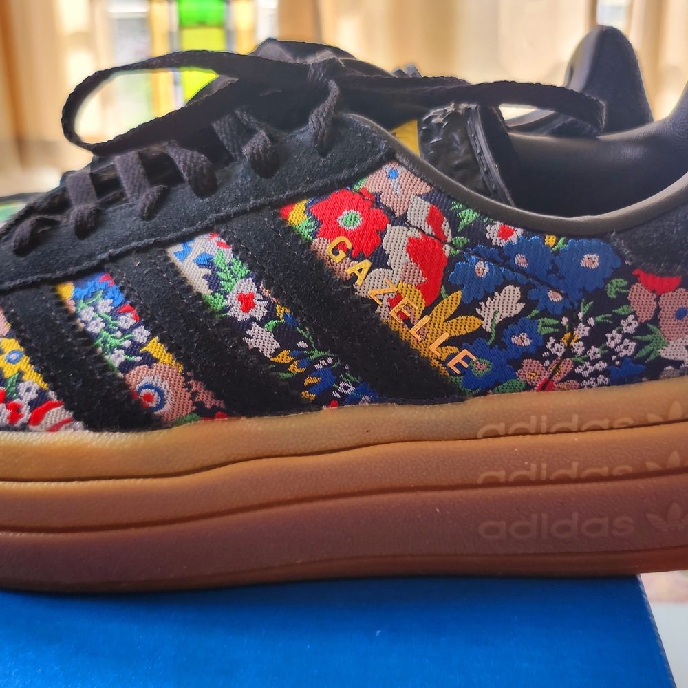 Adidas Gazelle Multicolor Floral Sneakers
